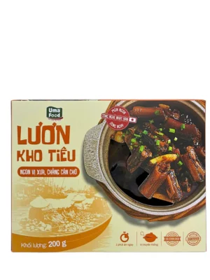 UMA FOOD - FROZEN PEPPER BRAISED EEL 200G (LƯƠN KHO TIÊU)