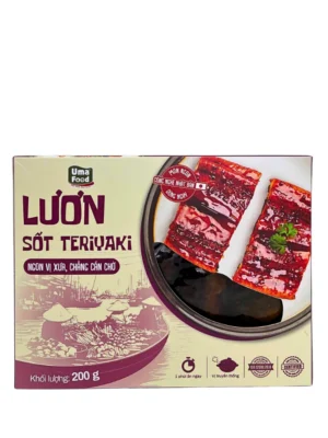 UMA FOOD - FROZEN JAPANESE STYLE TERIYAKI EEL 200G (LƯƠN SỐT TERIYAKI)