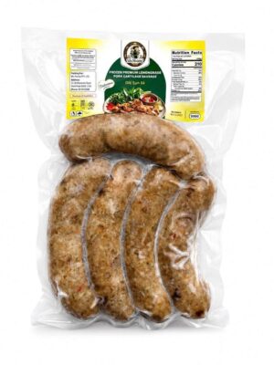MS.NOANG FROZEN PREMIUM LEMONGRASS PORK CARTILAGE SAUSAGE 500G (DỒI SỤN SẢ)
