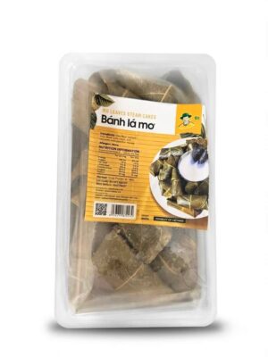 6RI - FROZEN MO LEAVES STEAM CAKES 500G (BÁNH LÁ MƠ)