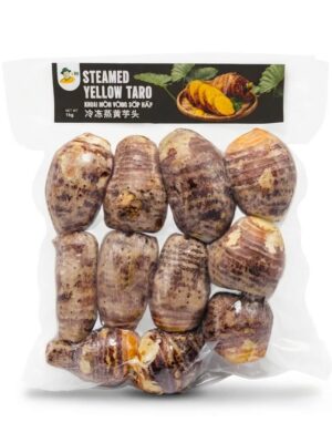 6RI - FROZEN STEAMED YELLOW TARO 1KG (KHOAI MÔN VÀNG SÁP HẤP)