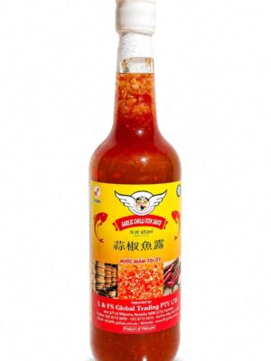 LFS - GARLIC CHILLI FISH SAUCE 650ML (NƯỚC MẮM TỎI ỚT PHA SẲN)