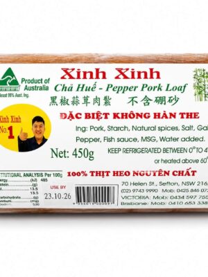 XINH XINH - CINNAMON PORK LOAF 450G (CHẢ HUẾ)