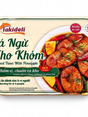 TAKIDELI - BRAISED TUNA WITH PINEAPPLE 400G (CÁ NGỪ KHO KHÓM)
