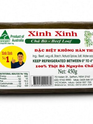 XINH XINH - BEEF LOAF 450G (CHẢ BÒ)