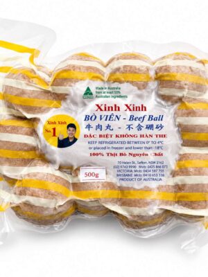 XINH XINH - FROZEN BEEF BALL 500G (BÒ VIÊN)