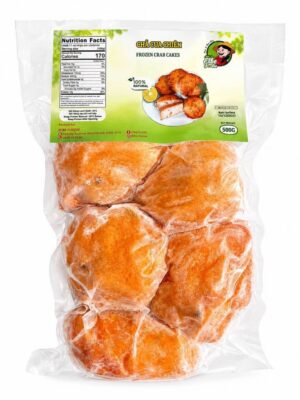 ELBE FOODIE - FROZEN CRAB CAKE 500G (CHẢ CUA CHÉN)
