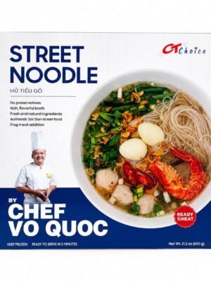 CHEF VO QUOC - FROZEN STREET NOODLE 600G (HỦ TIẾU GÕ SAIGON)