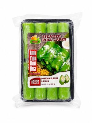 CEAF - FROZEN STEAMED ROLL CAKES 400G (BÁNH CUỐN ĐẬU DỪA)