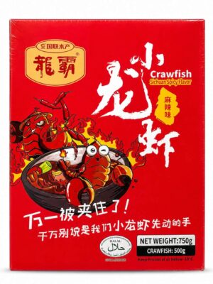 CHINA - FROZEN CRAWFISH SICHUAN SPICY FLAVOR 750G (TÔM HÙM ĐẤT VỊ SICHUAN CAY NHIỀU)