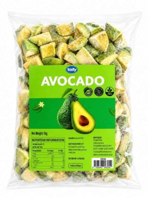 TASTY - FROZEN AVOCADO CUBES 1KG (BƠ SÁP CẮT MIẾNG)
