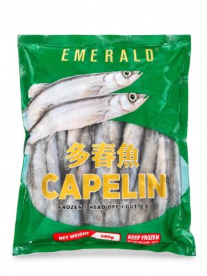 EMERALD - FROZEN CAPELIN FISH 500G (CÁ TRỨNG)