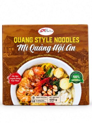CT CHOICE - FROZEN QUANG STYLE NOODLES 400G (MÌ QUẢNG HỘI AN)