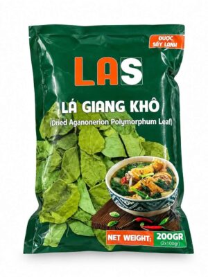LAS - DRIED AGANONERION POLYMORPHUM LEAF 200G (LÁ GIANG KHÔ)
