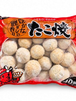 JANPAN FOODS - FROZEN TAKOYAKI BALLS 1KG2 (VIÊN BẠCH TUỘC TAKOYAKI)